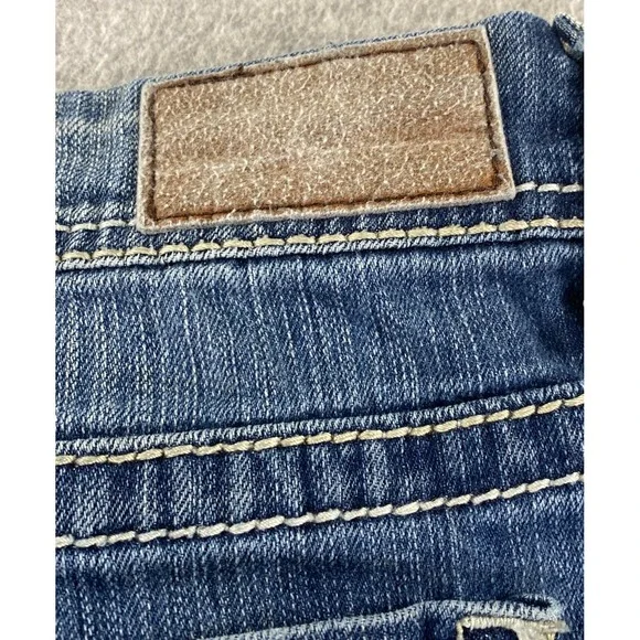 BKE Payton Jeans Women's 32R Boot Cut Stretch Casual Faded Cowgirl (Fits 36x30) - Picture 11 of 13